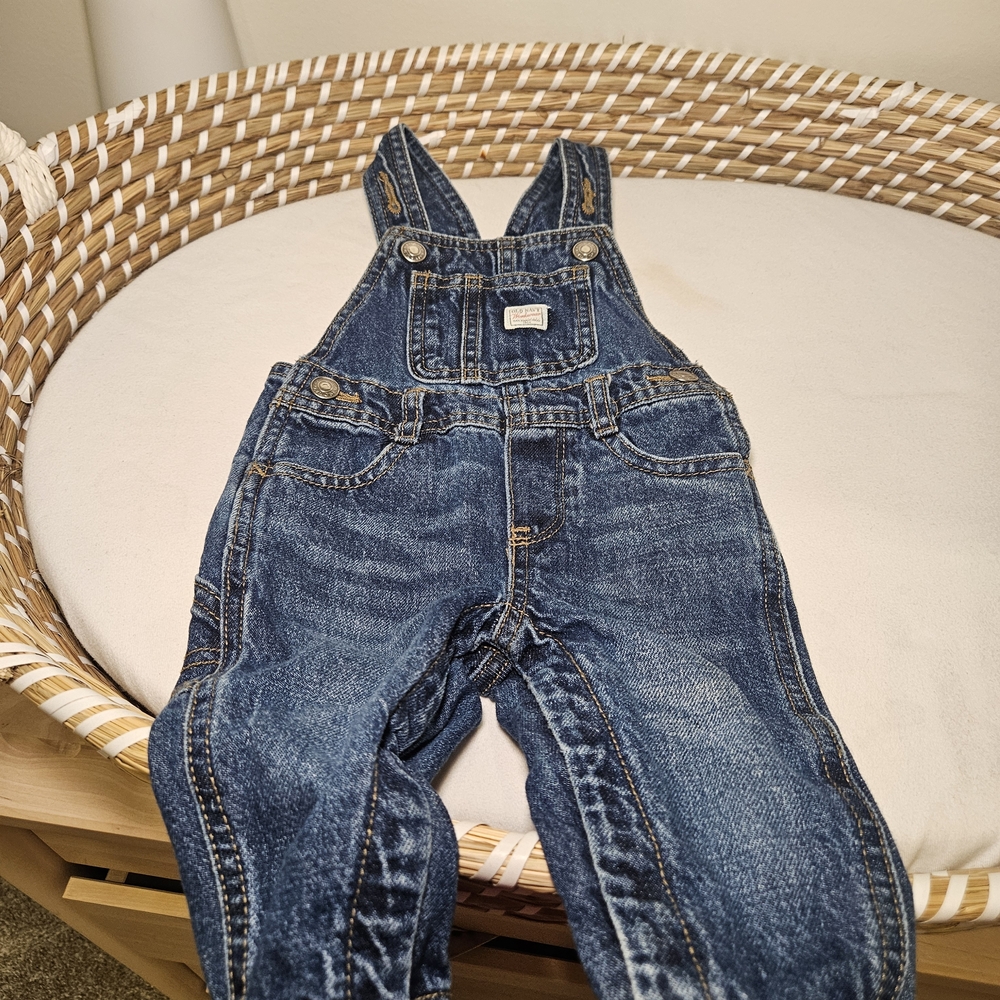 Old Navy Classic Blue Kids Overalls